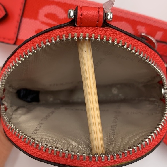 Michael Kors Jet Set Travel Tech Attached with Adjustable Coral Reef Crossbody - Picture 12 of 16